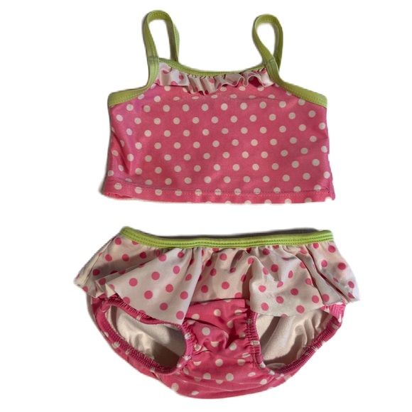Adorable Polkadot Children’s Place bikini 0-3mo - Picture 2 of 10
